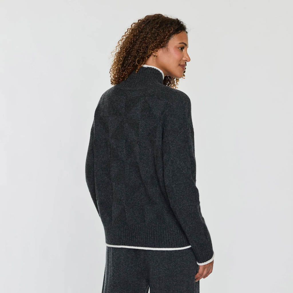 TIPPED MOCKNECK
