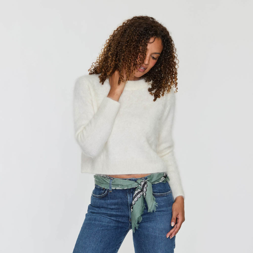 BRUSHED CROPPED EVERYDAY CREW