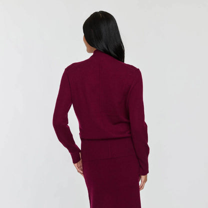 WRAP CASHMERE TOP