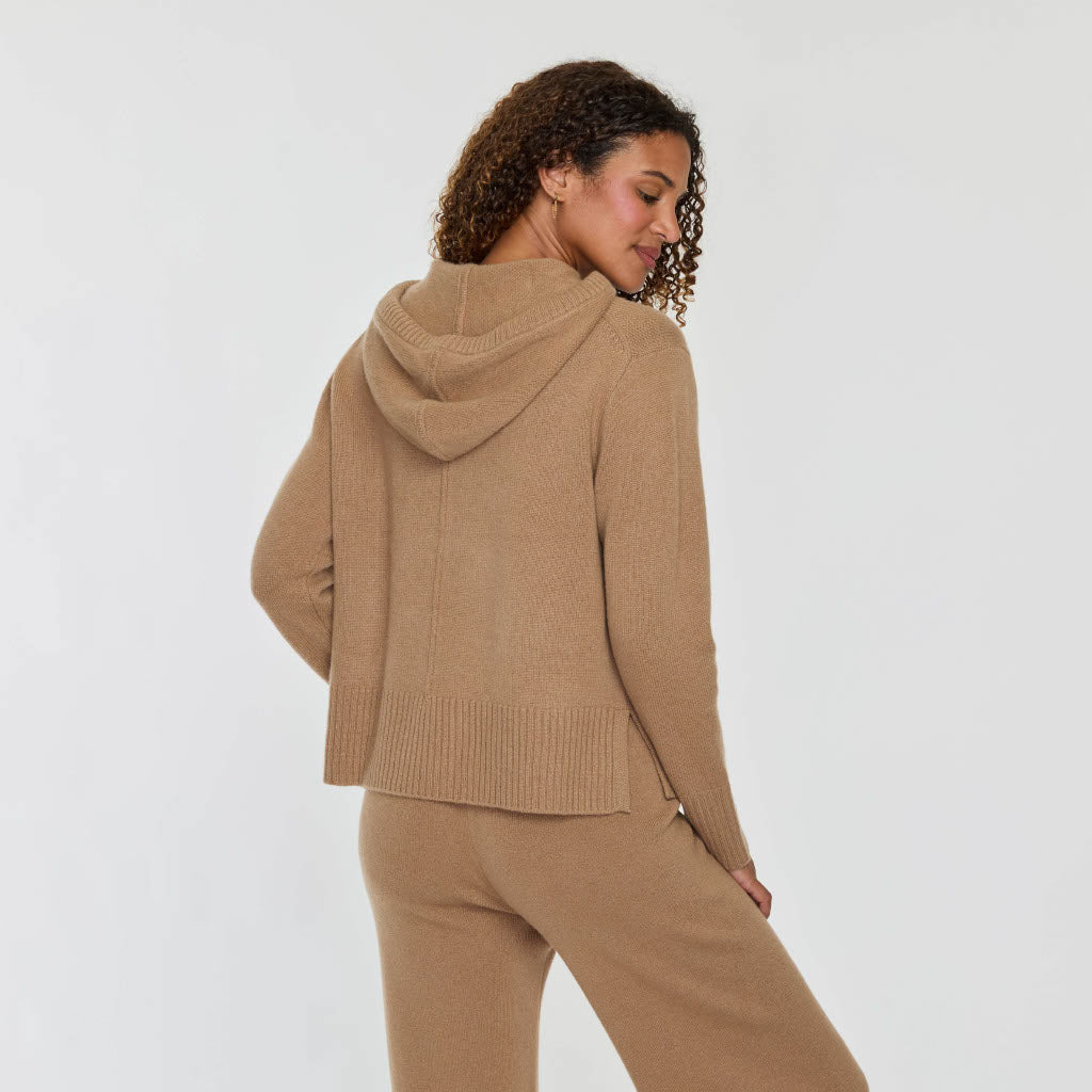 Side Slit Cashmere Hoodie – The Cashmere Sale