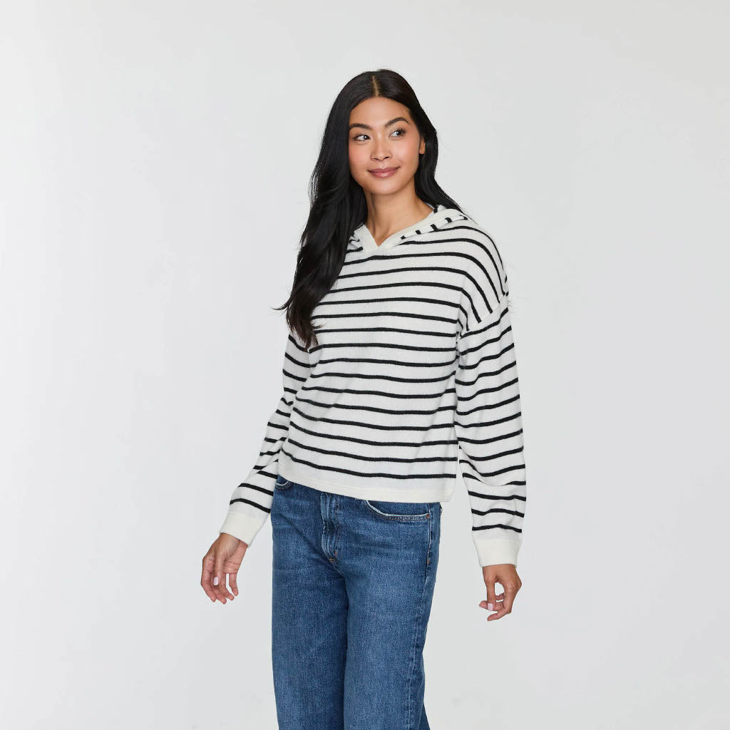 STRIPED HOODIE