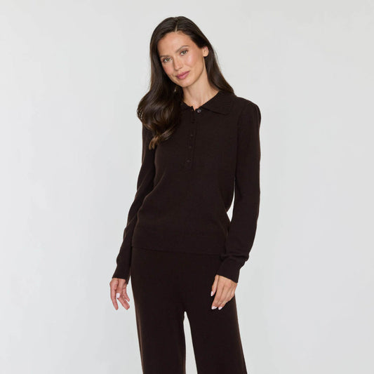 PUFF SLEEVE LADY POLO  