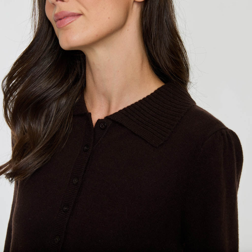 PUFF SLEEVE LADY POLO