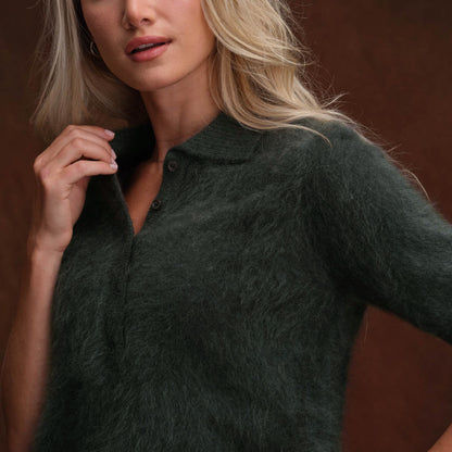 BRUSHED POLO TEE
