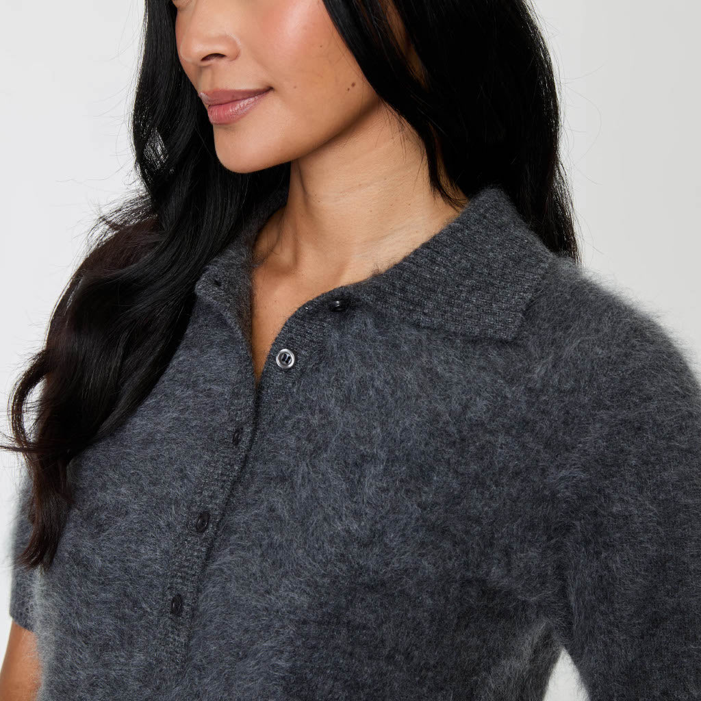 BRUSHED POLO TEE
