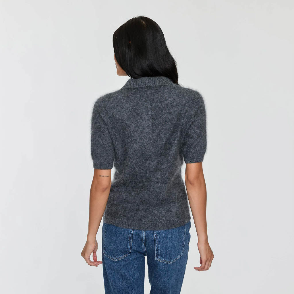 BRUSHED POLO TEE