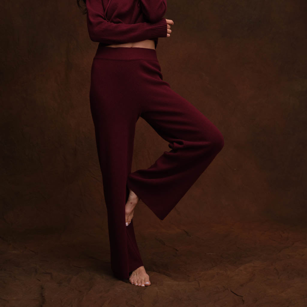 Cashmere High Waist Wide Leg Pant – The Cashmere Sale