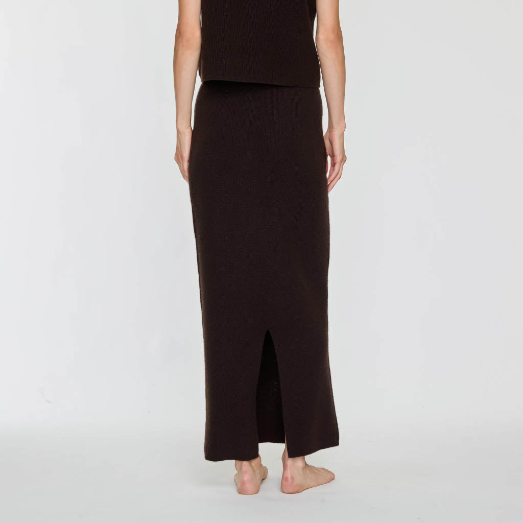 LUXE KNIT MAXI SKIRT