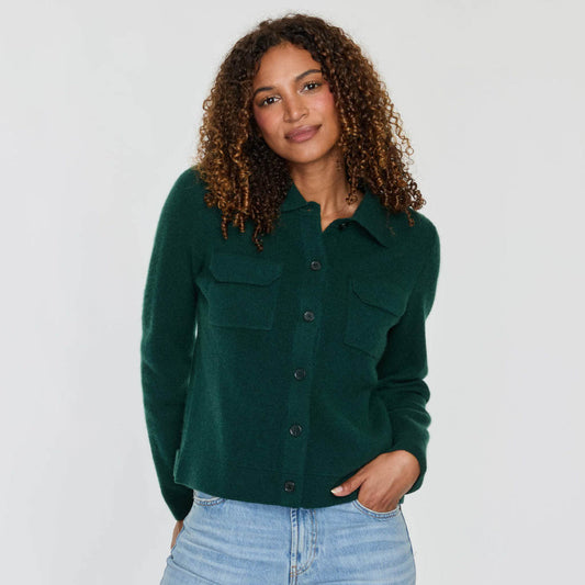 CASHMERE JEAN JACKET  