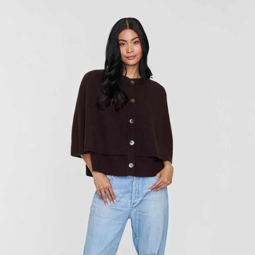 BUTTON UP CAPELET