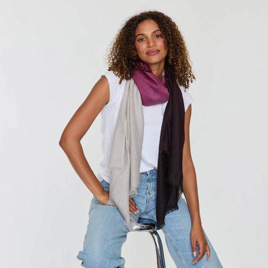 OMBRE FEATHERWEIGHT SCARF  