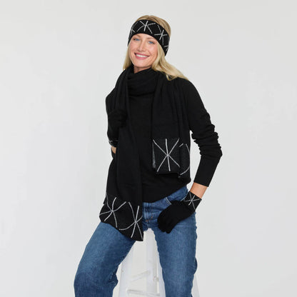 DIAMOND STITCH SCARF