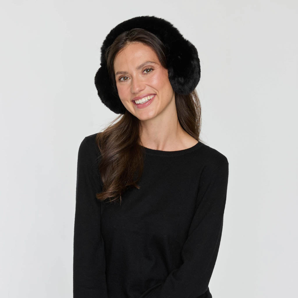 FAUX FUR EAR MUFFS
