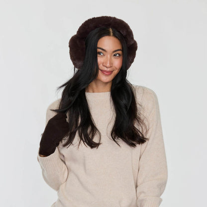 FAUX FUR EAR MUFFS