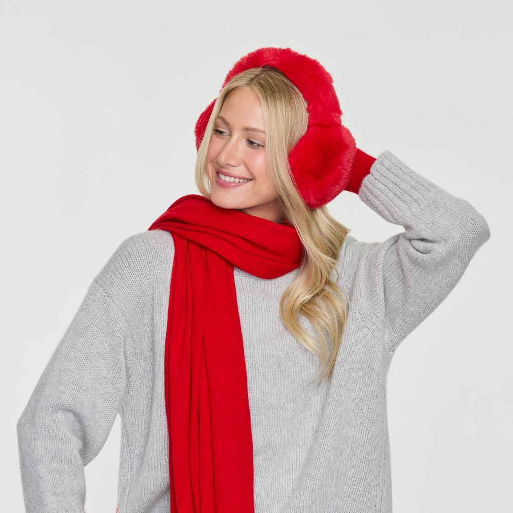 FAUX FUR EAR MUFFS