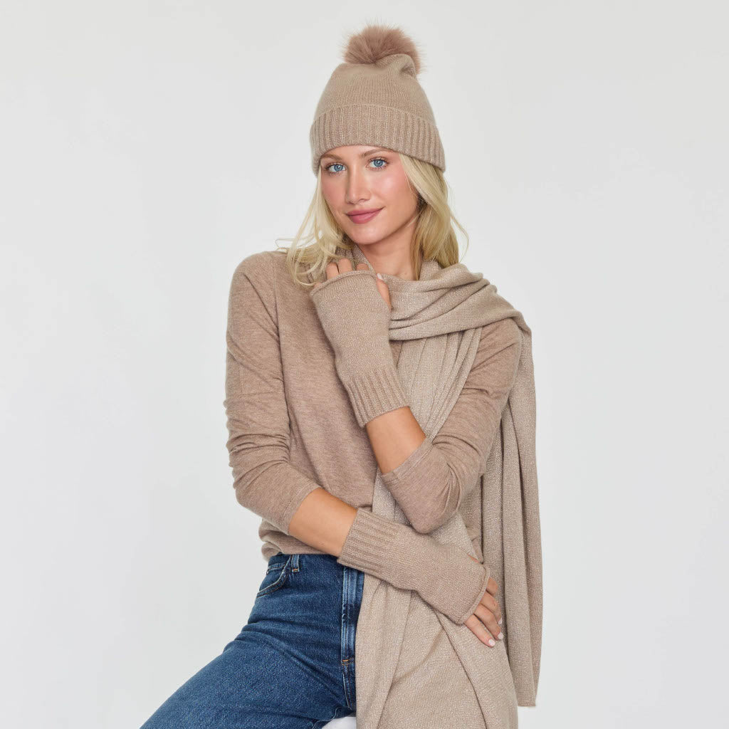 LUREX FINGERLESS GLOVE