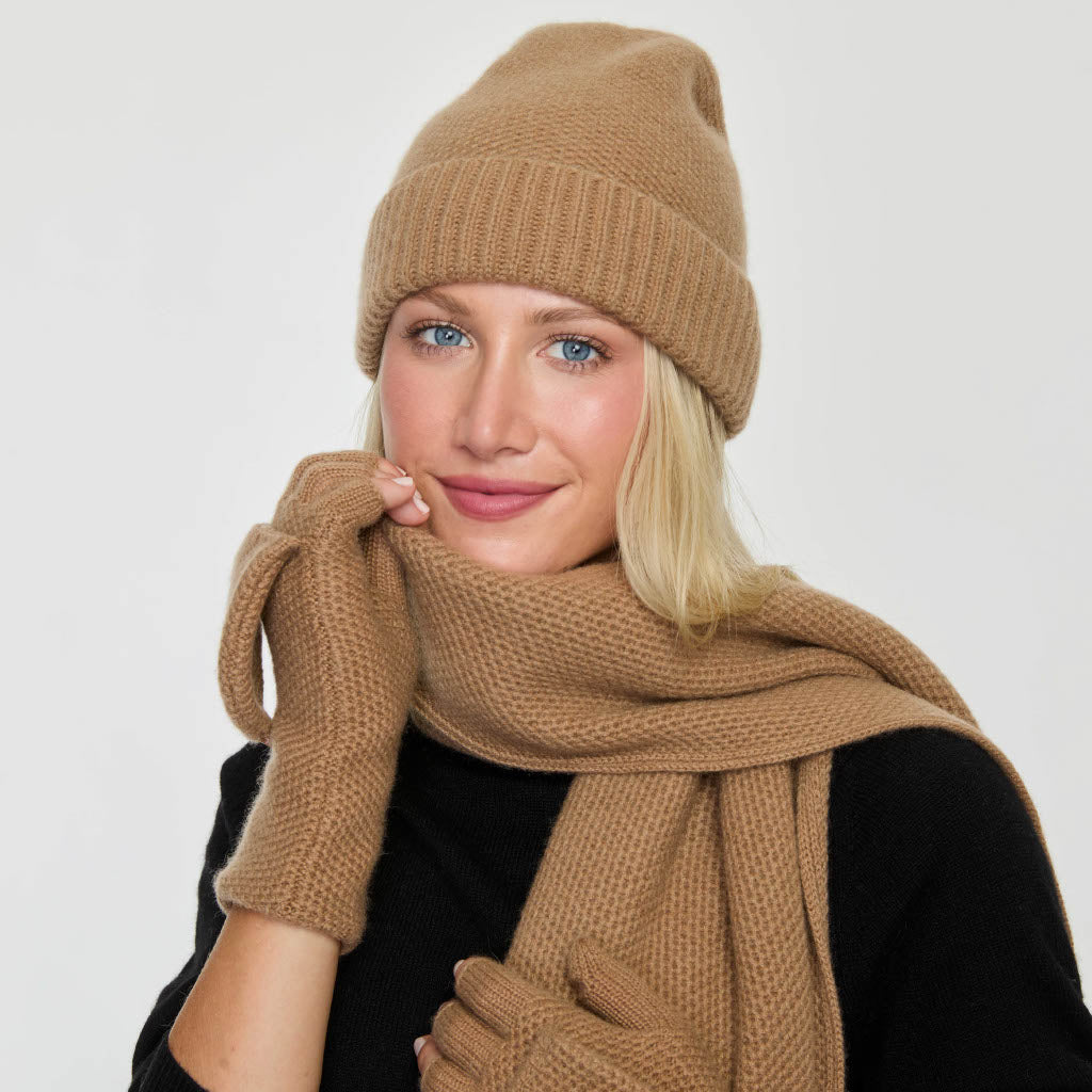 HONEYCOMB CONVERTIBLE MITTEN