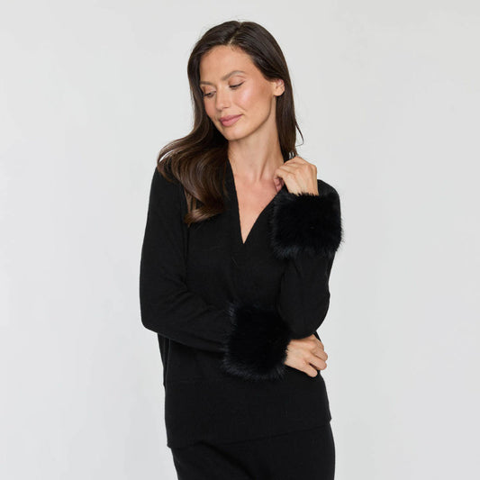FAUX FUR CUFF  