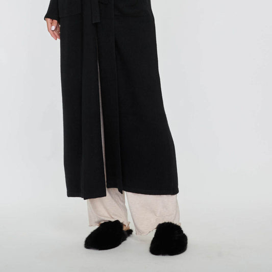 FAUX FUR SLIPPERS  