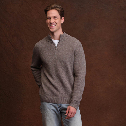 MEN'S LUXE QUARTER ZIP  