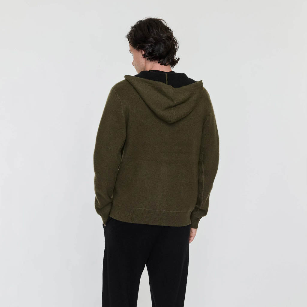 MEN'S DOUBLE FACE ZIP HOODIE