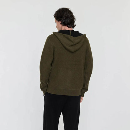 MEN'S DOUBLE FACE ZIP HOODIE
