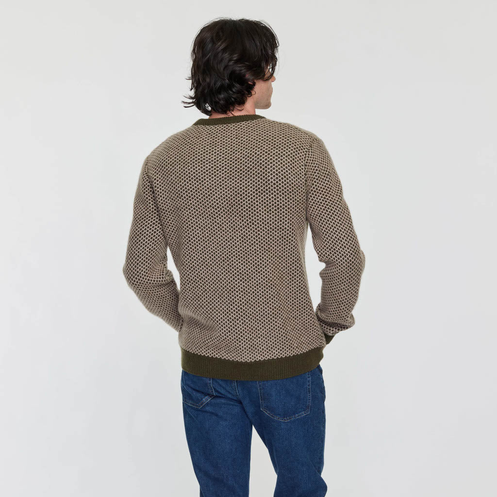 MEN'S HONEYCOMB CREW