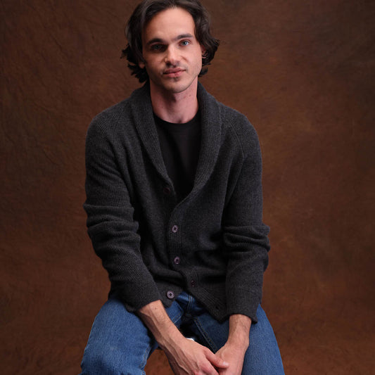 MEN'S SHAWL COLLAR CARDIGAN  