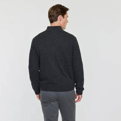 MEN'S MIXED MEDIA ZIP JACKET