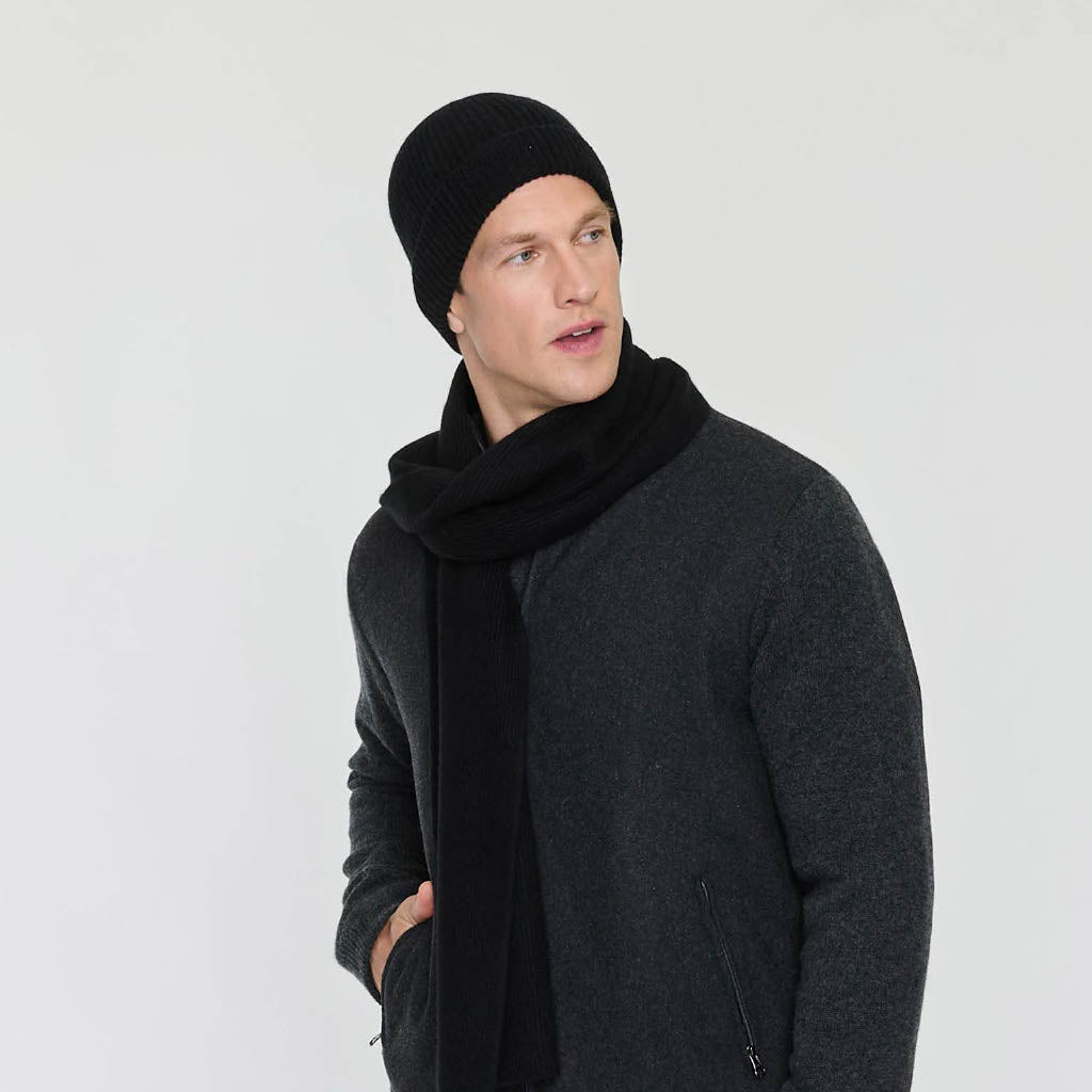MEN'S NEW RIBBED HAT