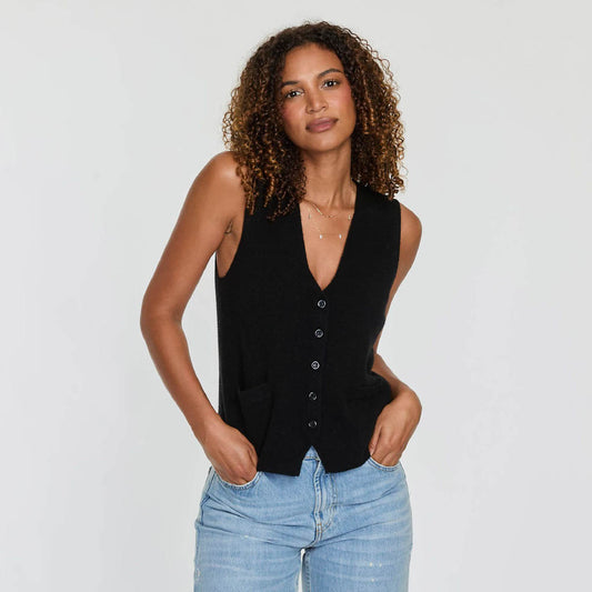 CASHMERE VEST  