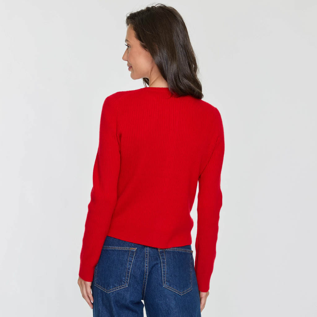 MINI RIB CARDIGAN
