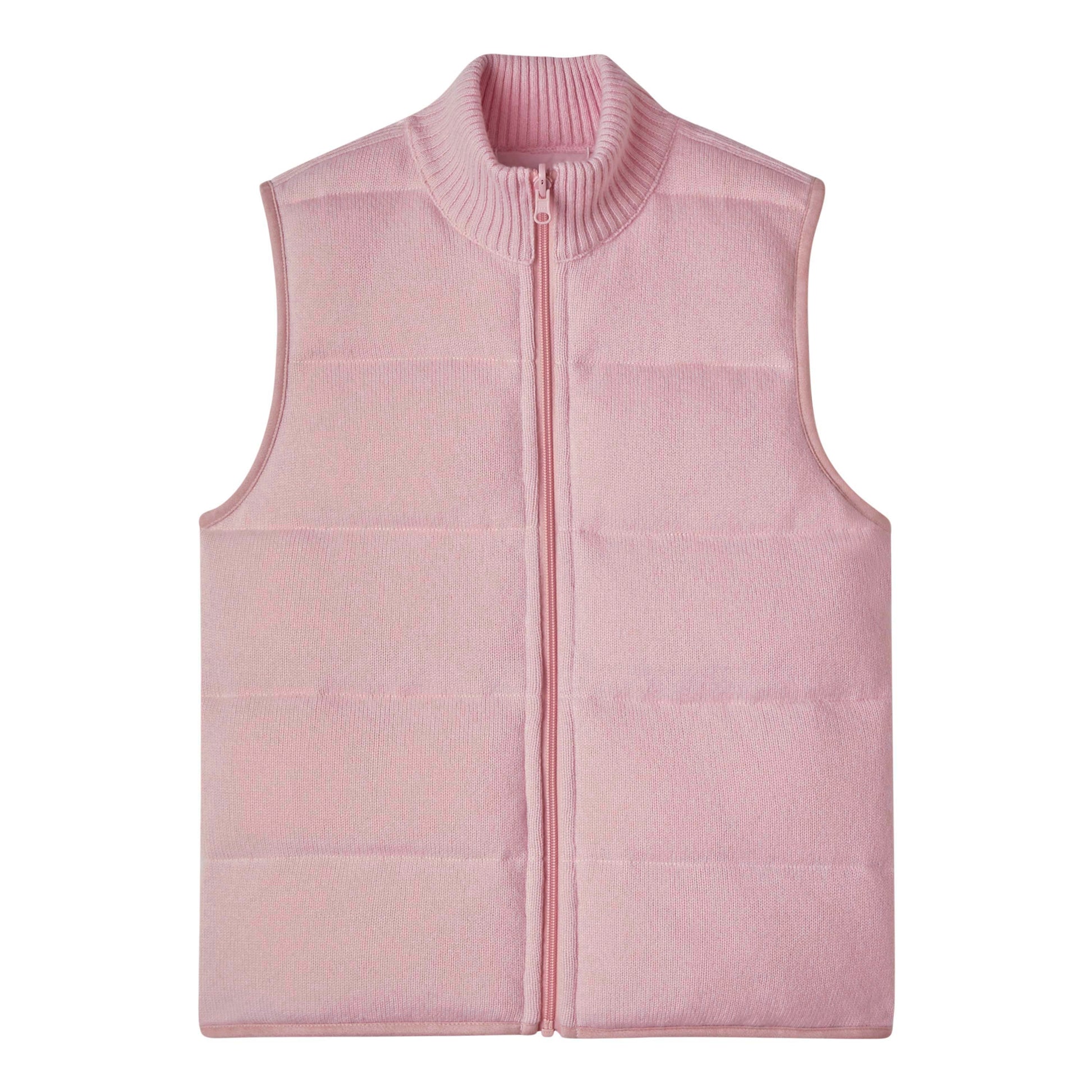 CASHMERE PUFFER VEST