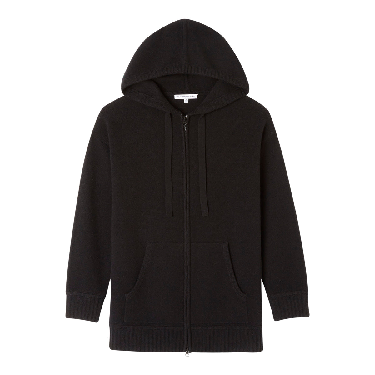 LUXE LONG ZIP HOODIE
