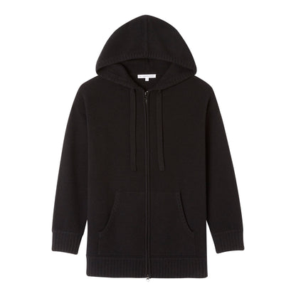 LUXE LONG ZIP HOODIE