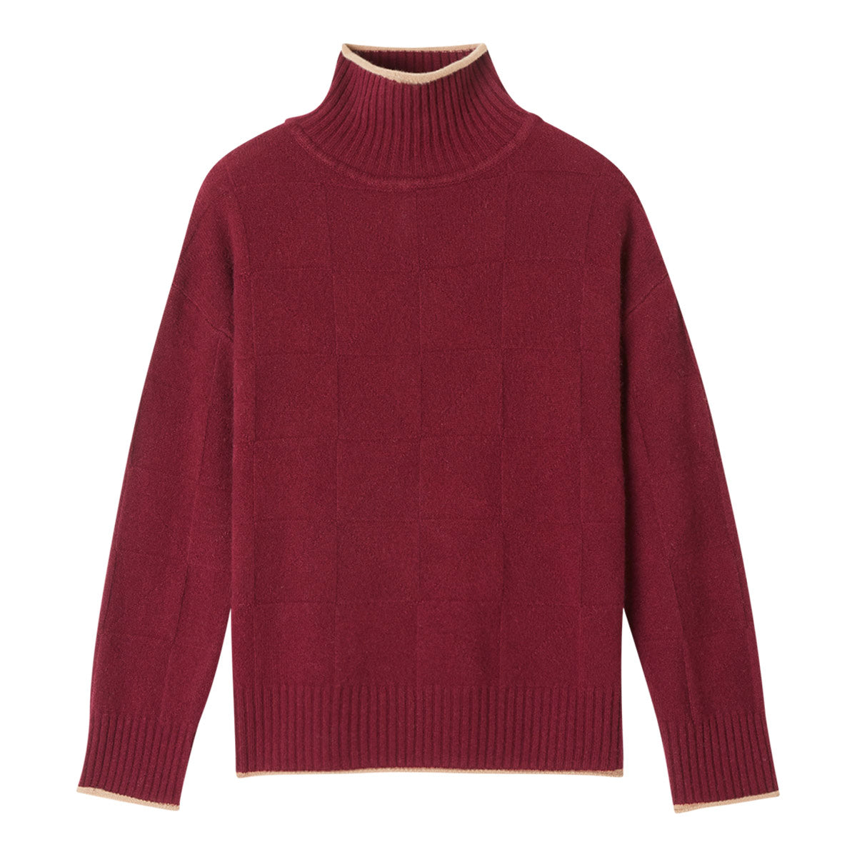 TIPPED MOCKNECK