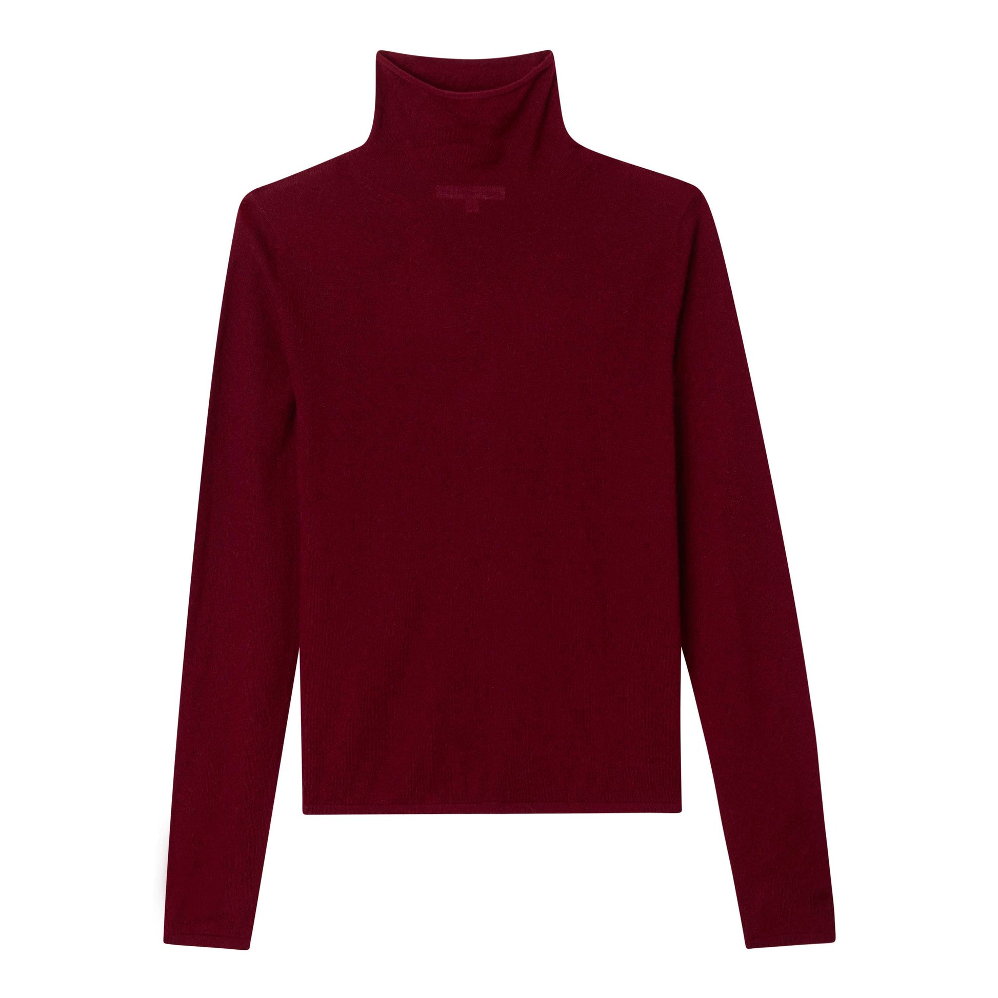California Cashmere Rolled Edge Turtleneck