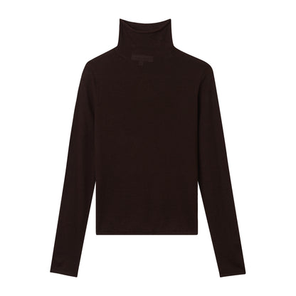 CALIFORNIA CASHMERE ROLLED EDGE TURTLENECK