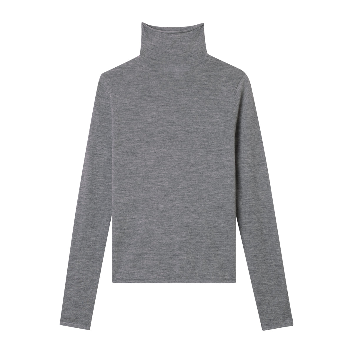 CALIFORNIA CASHMERE ROLLED EDGE TURTLENECK