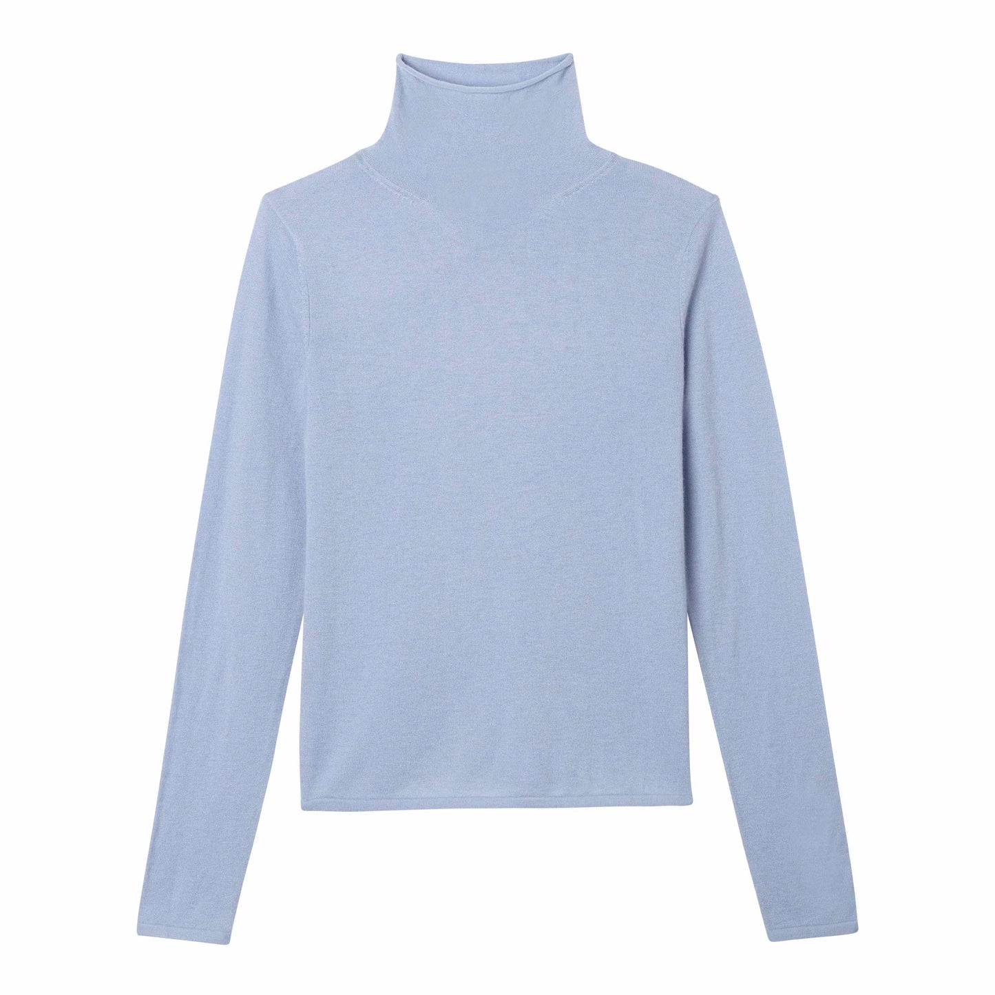 California Cashmere Rolled Edge Turtleneck