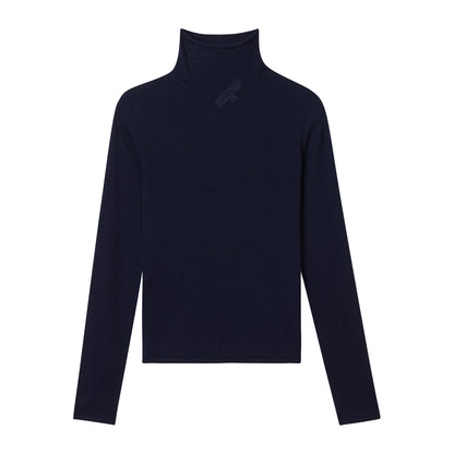 CALIFORNIA CASHMERE ROLLED EDGE TURTLENECK