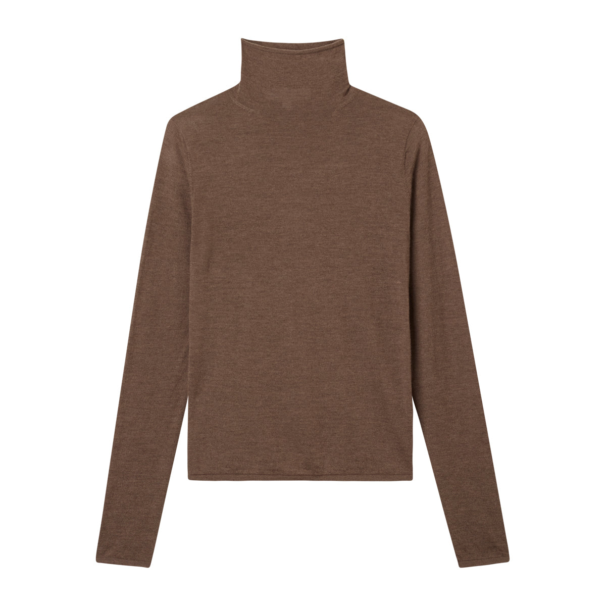 CALIFORNIA CASHMERE ROLLED EDGE TURTLENECK