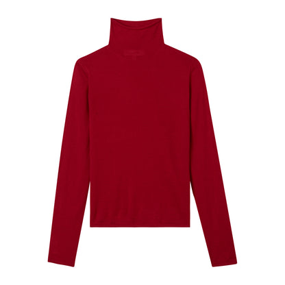 CALIFORNIA CASHMERE ROLLED EDGE TURTLENECK