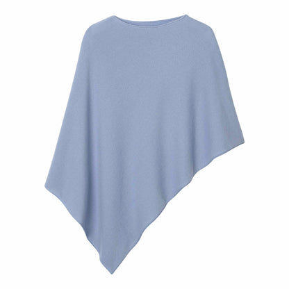 ROLLED EDGE ASYMMETRICAL PONCHO
