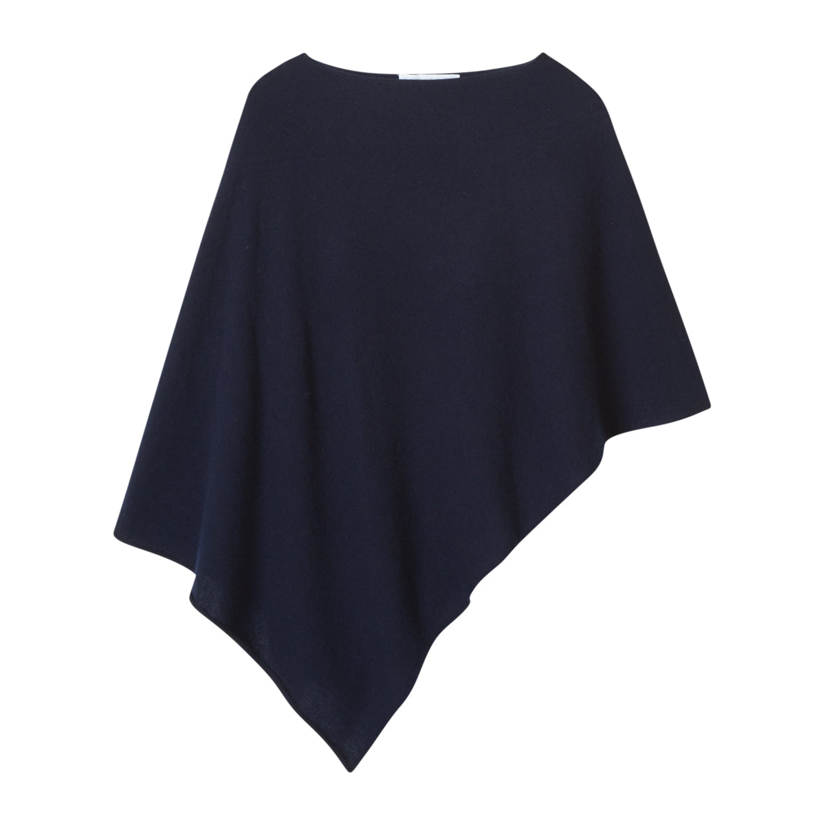 ROLLED EDGE ASYM PONCHO