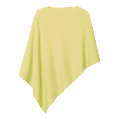 ROLLED EDGE ASYMMETRICAL PONCHO