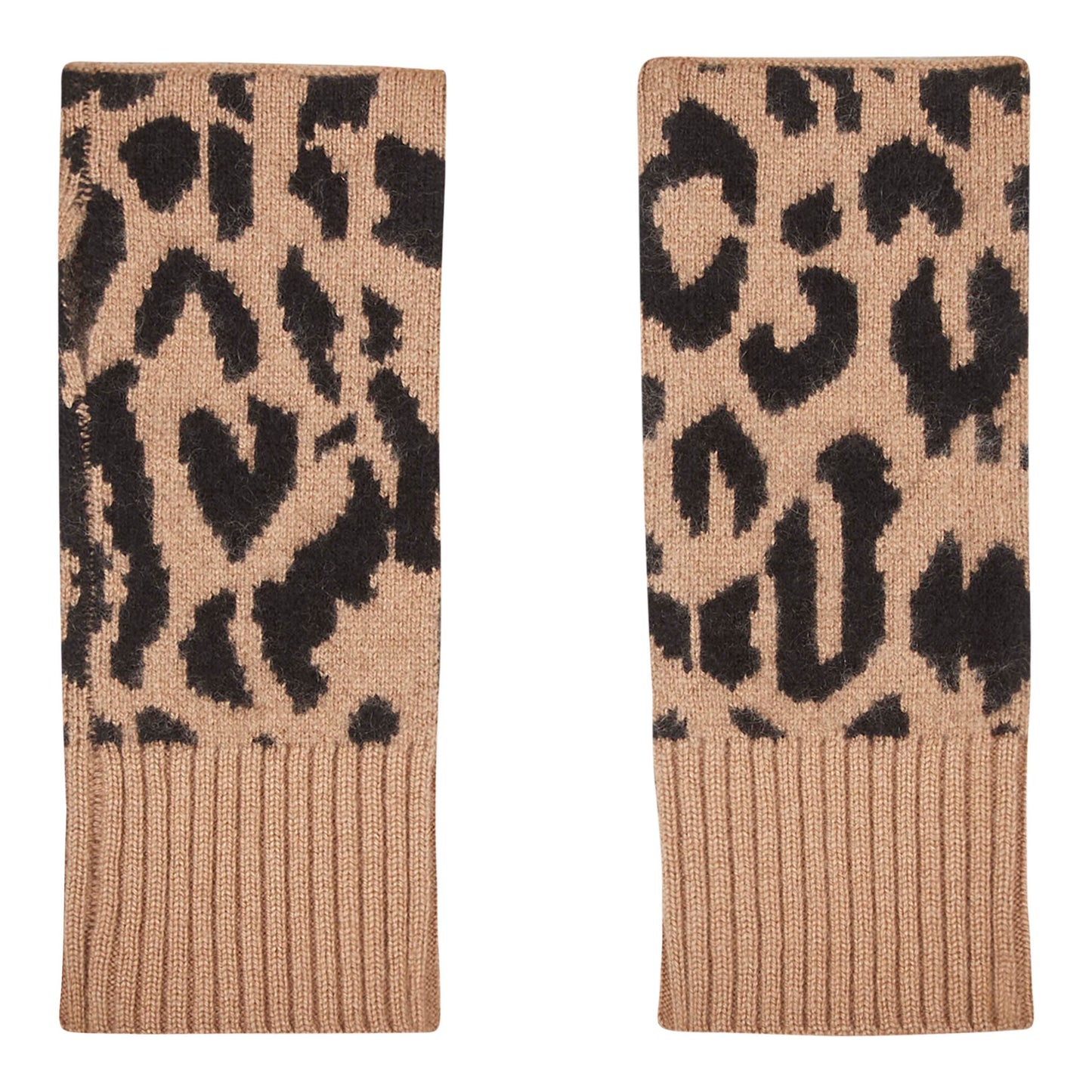 LEOPARD FINGERLESS GLOVE