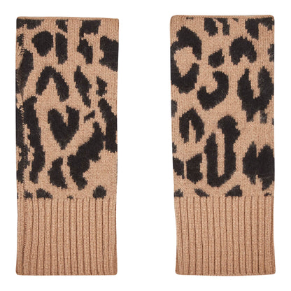 LEOPARD FINGERLESS GLOVE