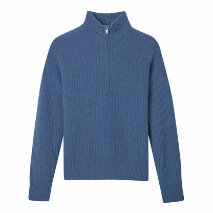 SHAKER QUARTER ZIP