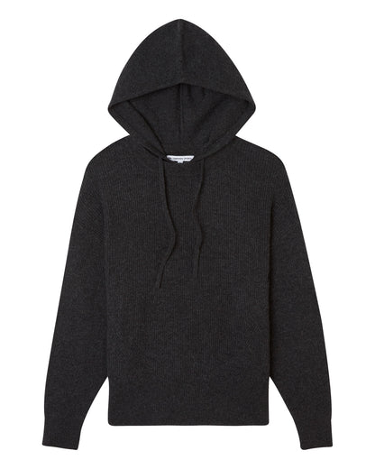 Ribbed Detachable Hoodie